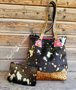 Cowhide Tote