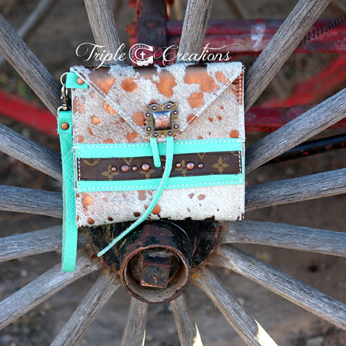 Copper Acid Wash Wristlet