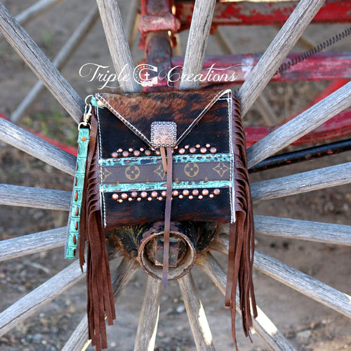 Brindle Wristlet- LV