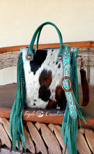 Load image into Gallery viewer, Tri Color Spotted Tote
