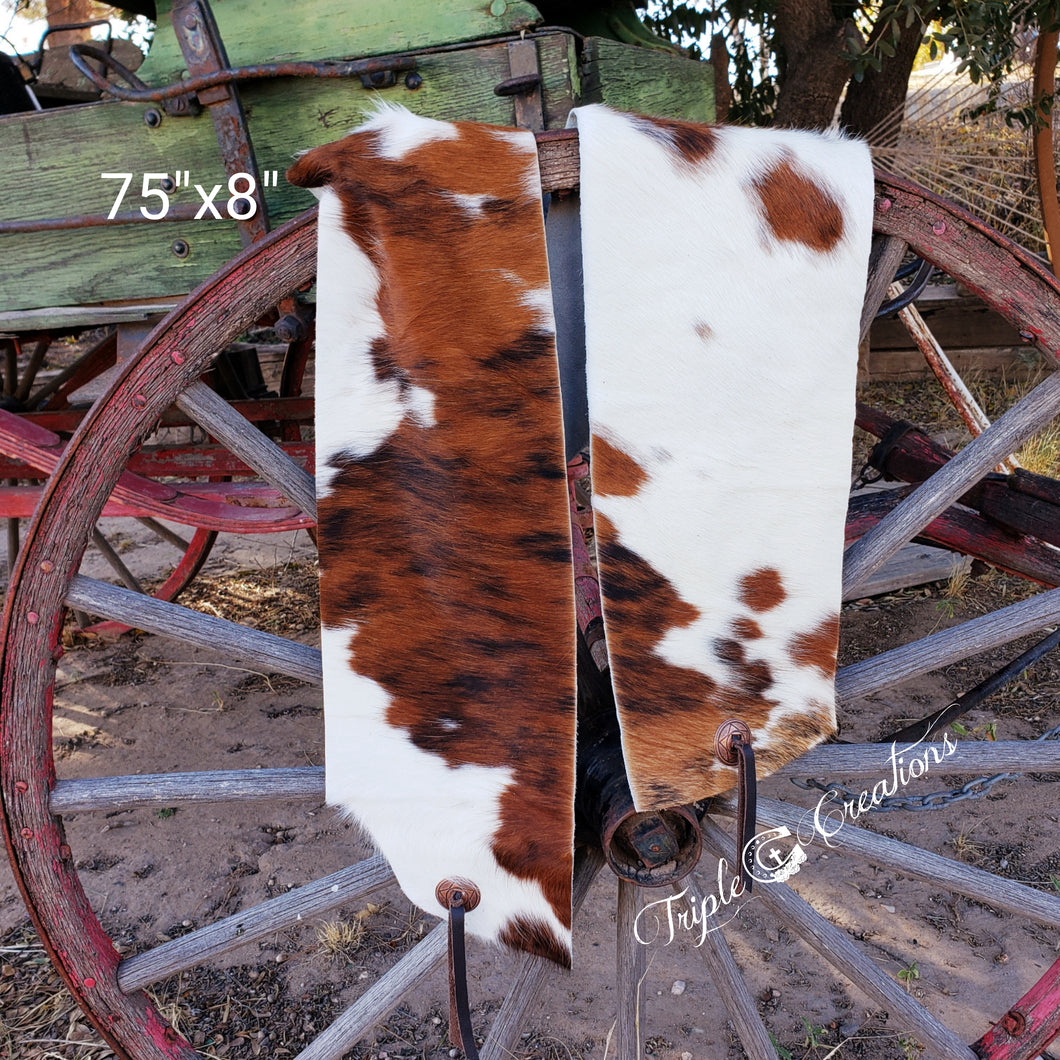 Spotted Cowhide Table Runner
