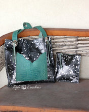 Load image into Gallery viewer, Acid Wash Cowhide Totes