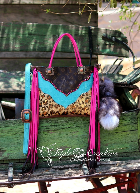 Leopard Pink Turquoise Revamp
