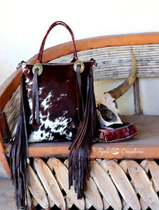 Dark Brindle Tote/Large Bag