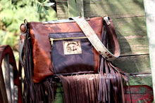 Load image into Gallery viewer, Copper Acid Wash with LV Crossbody