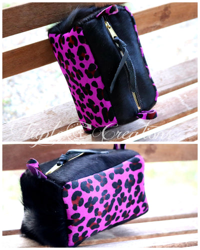 Hot Pink Makeup/Travel Bag