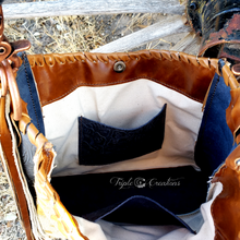 Load image into Gallery viewer, Gold Acid Wash Shoulder Bag