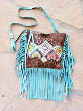 Load image into Gallery viewer, Fuzzy Aztec Crossbody